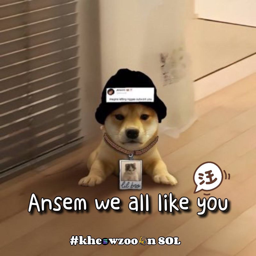 🔥 A huge welcome to the legendary Ansem for joining the Kheowzoo community! Your presence brings unmatched energy and excitement to our growing family. We’re beyond thrilled to have you on board as we charge forward to new heights together! 🚀 Let’s show Ansem what Kheowzoo is