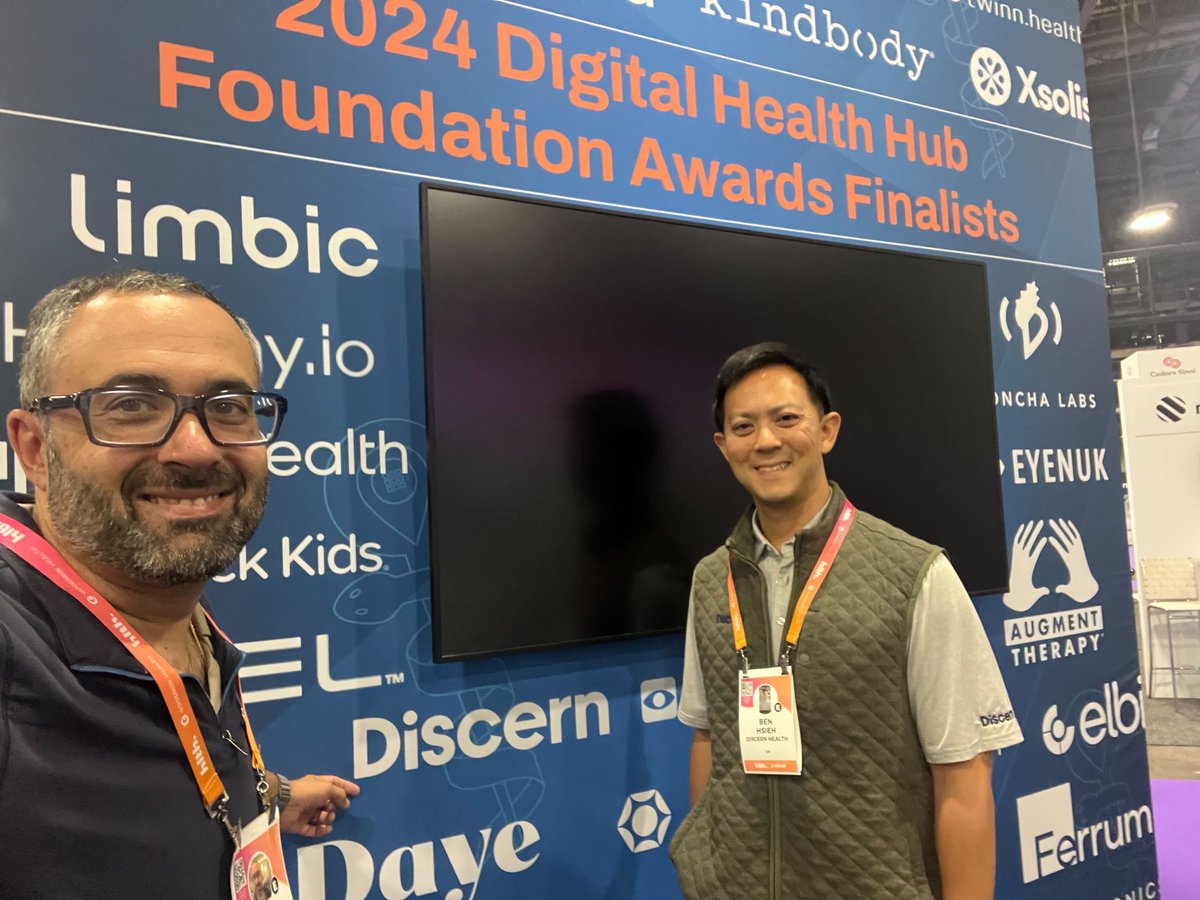 We are excited to be at <a href="/HLTHEVENT/">HLTH</a> 2024! We were proud to be recognized as finalists yesterday at the <a href="/DigiHlthHubFdn/">Digital Health Hub Foundation</a> awards. Congrats to the winners and fellow finalists! Stop by our booth (3254-18) to see how we power predictive care.