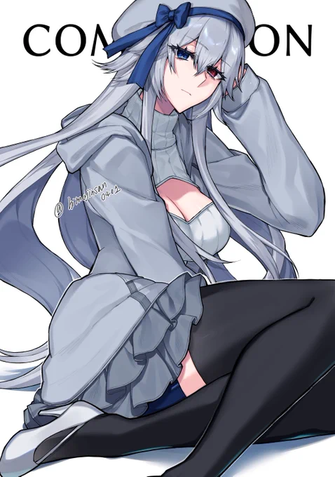 skebのご依頼で依頼者さんのOCちゃんを描きました! 2回目のリクエストありがとうございました～