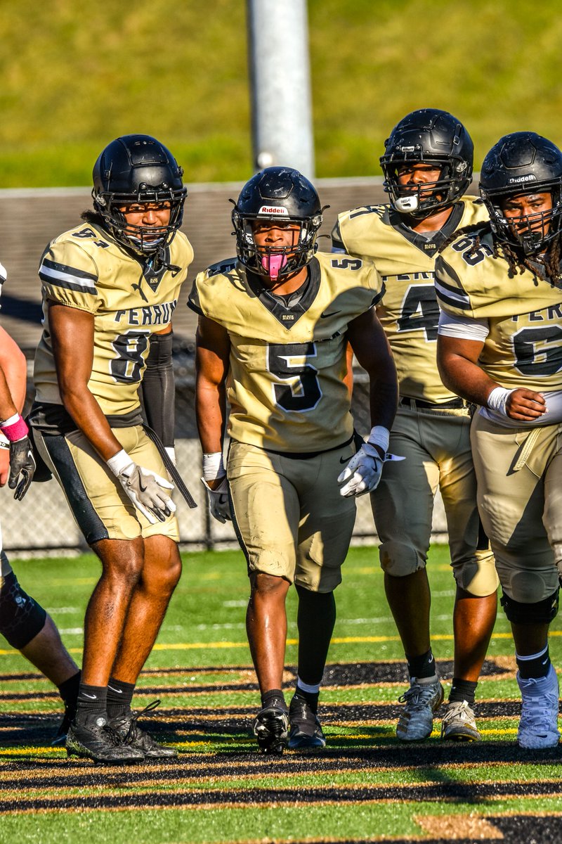 Complimentary football. This is the picture of an OL, WR, and a TE pave the way for our RB to find the endzone.