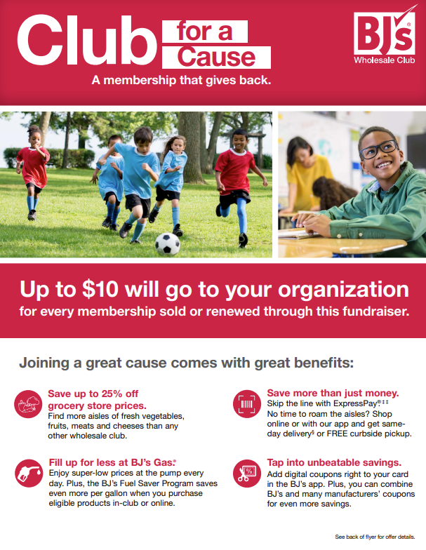 mjhsrebels's tweet photo. BJ's of Maryville is partnering with Maryville Junior High School to help us raise money for our school! All you have to do is call 1-800-313-8887 and reference the group promo code 814012 to get a $20 one-year membership and BJ’s will donate $10 to MJHS! This is a win-win! #MJHS https://t.co/c8Ux0Q4fJv
