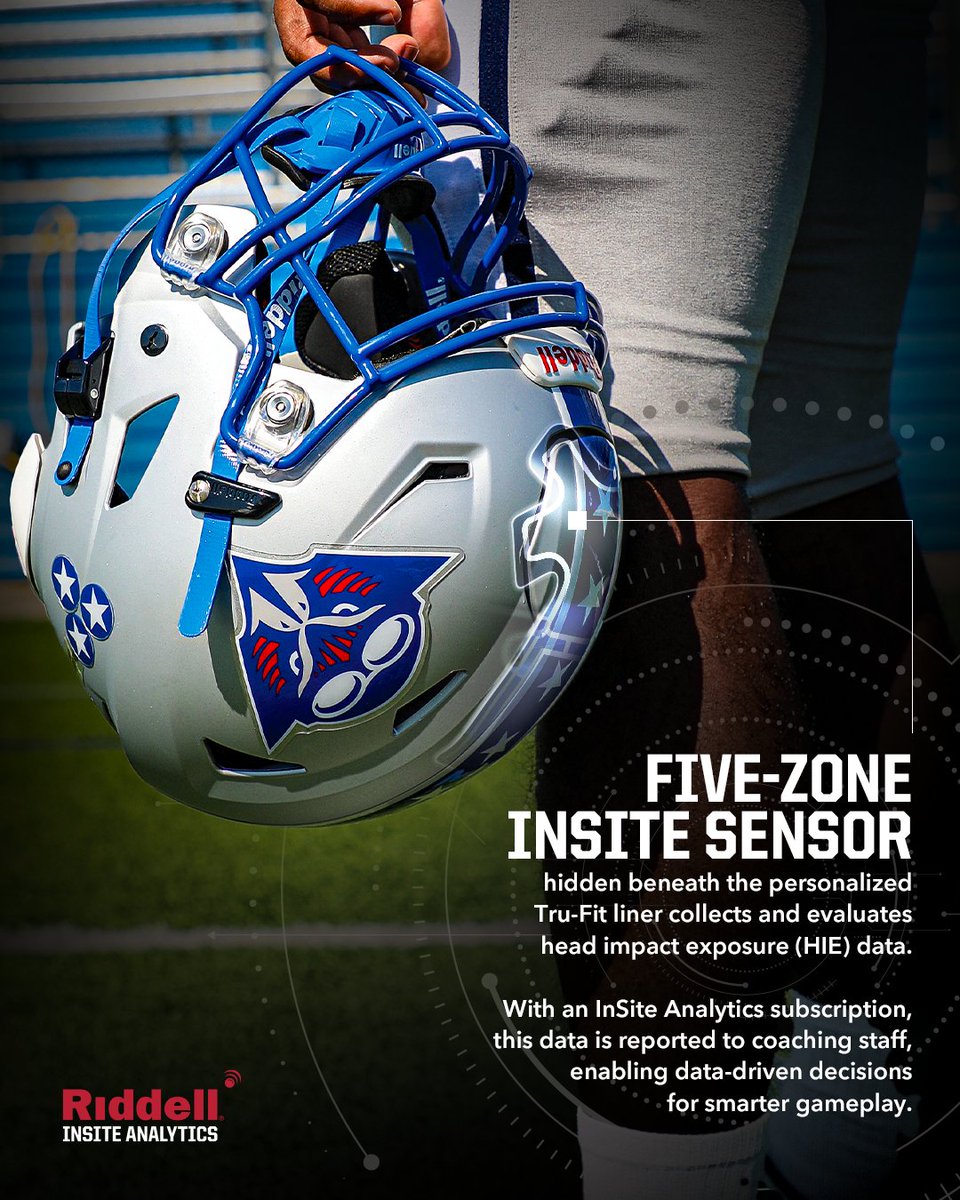 Sometimes what you can’t see is just as important as what you can. 

Learn how wearable smart helmet technology inside our Axiom and SpeedFlex True helmets is changing the game at content.riddell.com/InSite/
