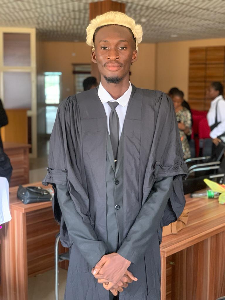 UNSBA_UNEC's tweet photo. My lord, Hon. Justice E. M. Egumgbe presided over the UNSBA 4th-year final competition at J. Nweze Moot Court. Oputa Chambers (Plaintiff) emerged 1st; Zenith Associates (1st Def.) 2nd, Zebra Consult (2nd Def.) 3rd. H.C. UKPAI was Dominus Litis, C.S. IBEH Best Cross Examiner. https://t.co/QghG1HeIWJ