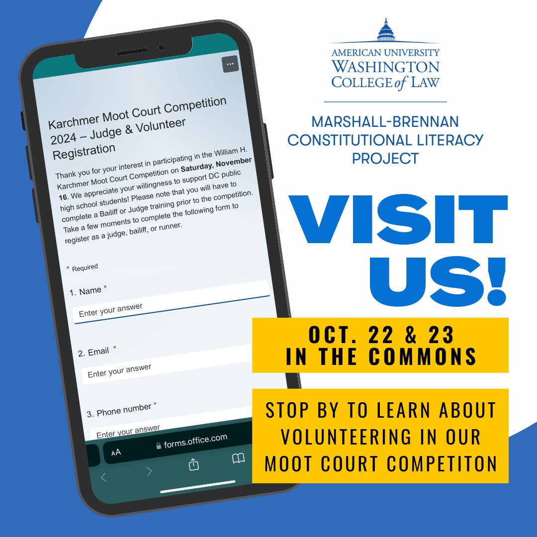 Stop by the Marshall-Brennan table today and tomorrow in the Commons to learn more about our Project and upcoming volunteer opportunities!