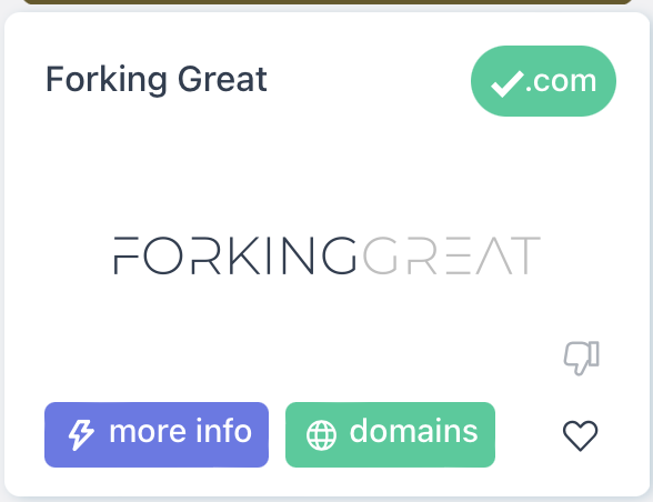 ShipItDan's tweet photo. A FREE idea for any entrepreneurial budding Chefs or SaaS cooks👇

Buy this available domain https://t.co/mrzrBNTiDK for $0.19.

Create a cookbook of 100 recipes. Stick a @Shopify store up, get it up on Amazon. YouTube channel. Monetize, Monetize & Monetize.

Clever pun. Instantly memorable. Delicious traffic opportunities.