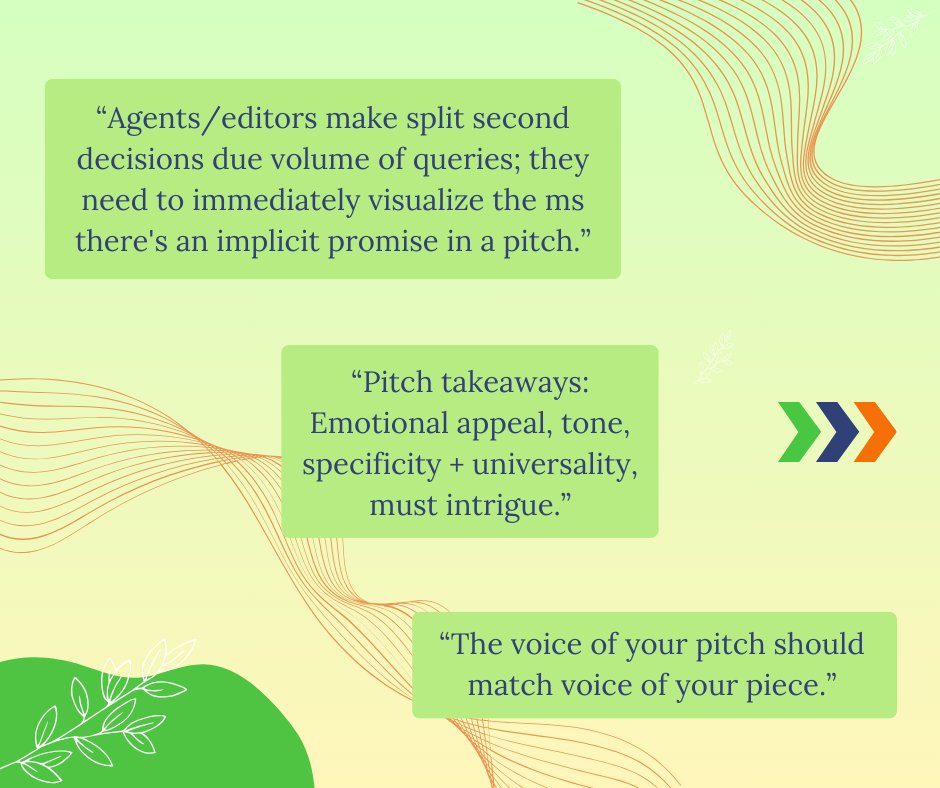 TheWritingBarn's tweet photo. Hear from past Pitch &amp; Play attendees! 👂

The insider tips gained from our Industry Engagement Days are invaluable! How could some of these affect your queries?

Register for our upcoming event here: https://t.co/ZcQhSkF6e5 https://t.co/FKE8avHqW1