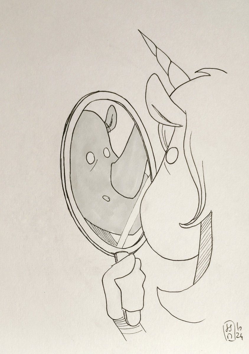 Jour 21 : Rhinoceros / Rhinoceros

Les unicornes observées et décrites avec grande précision par Marco Polo étaient des rhinocéros, représentés par erreur dans son livre le "devisement du monde" comme... des licornes. 

#inktober2024 #inktober #dessin #drawing #drawingoftheday