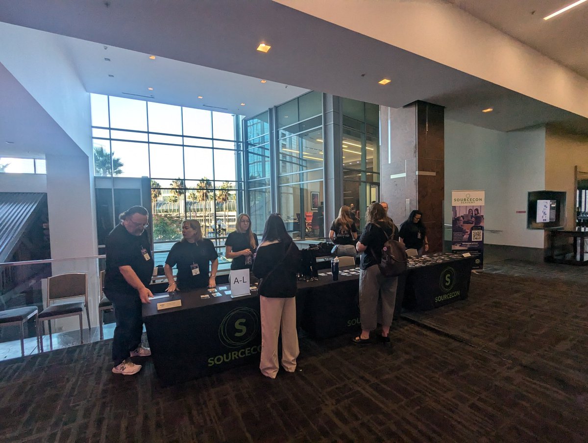 ilovegarick's tweet image. #SourceCon #SanDiego registration is in full swing!!