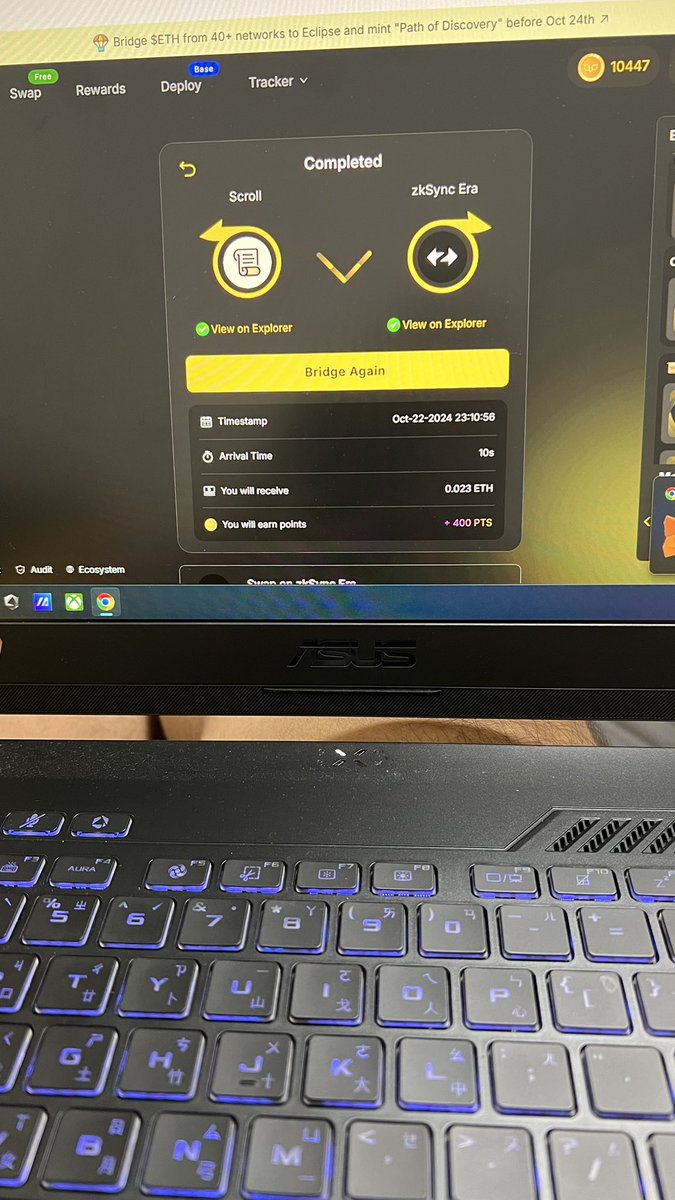 Jay68319679's tweet image. Thanks 🙏 #SCROLLZKP for giving me an airdrop sorry i only love $ZK so i changed all to #zkSync coz its endgame🔥 @zksync 🚀🚀