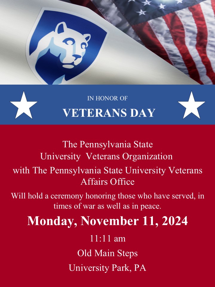 Penn State Student Veterans tweet media