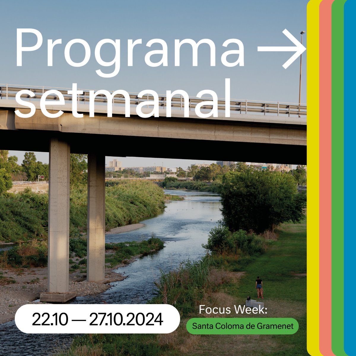 scgramenet's tweet image. En una estona obrim la #FocusWeek del Manifesta Biennal a Santa Coloma
Programa: gramenet.cat/sites/biennal-…