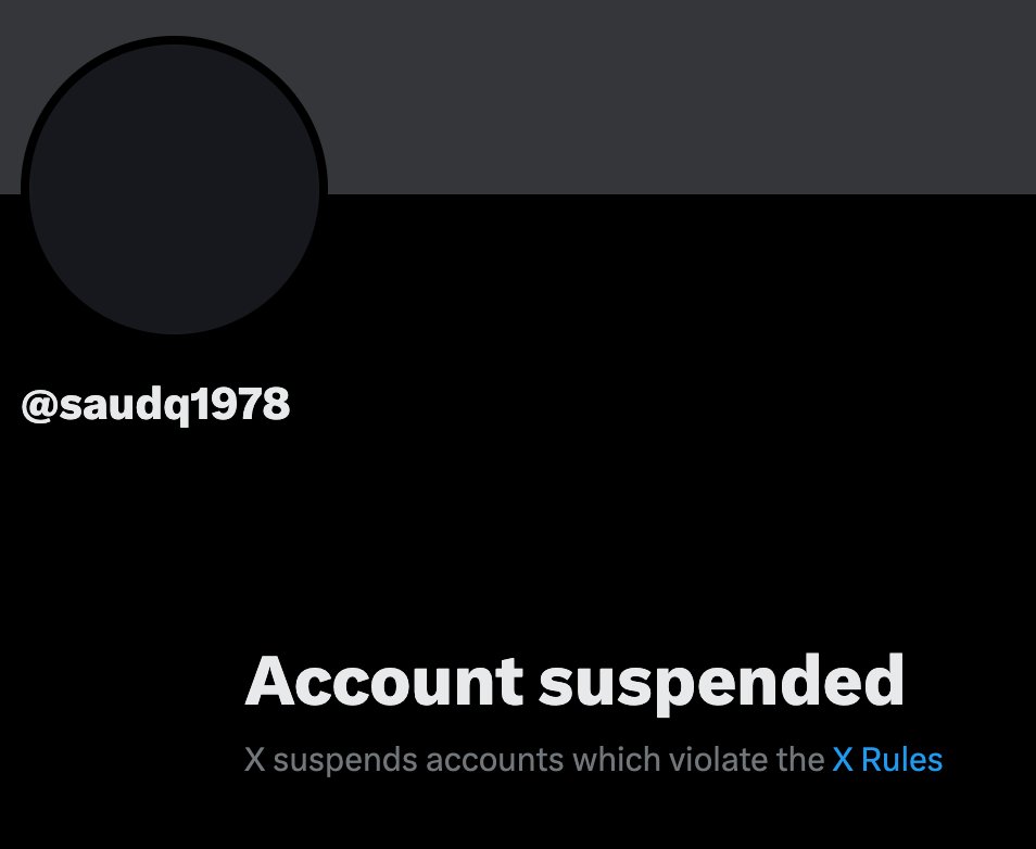 Annnnnnd it's suspended again; well done @skirchy for highlighting