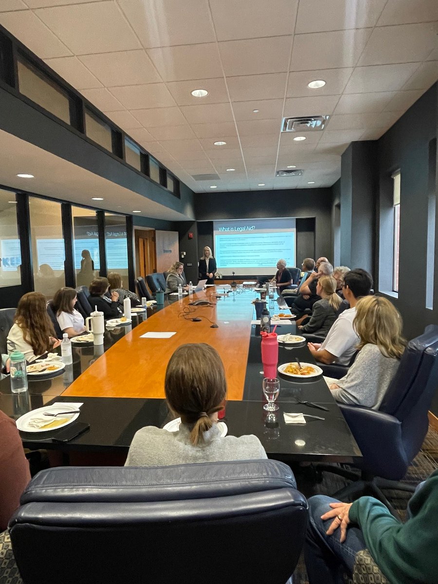 nebrbar's tweet photo. 🤝 Last year @WoodsAitkenLLP invited VLP to come talk about pro bono opportunities at their firm. How will your law firm celebrate? Reach out to VLP for help! https://t.co/XnFYbEReRG #celebrateprobono https://t.co/OlLmhqUOsf