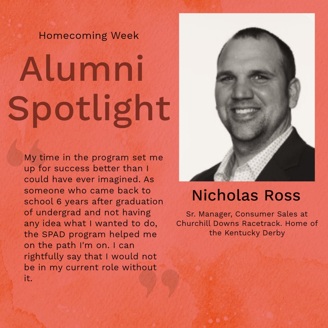 Next Alumni is Nicholas Ross, MS graduating class of 2020👨‍🎓

Nicholas returned to school six years after undergrad, unsure of his direction. This program helped him find his path and achieve success in his current role🌟