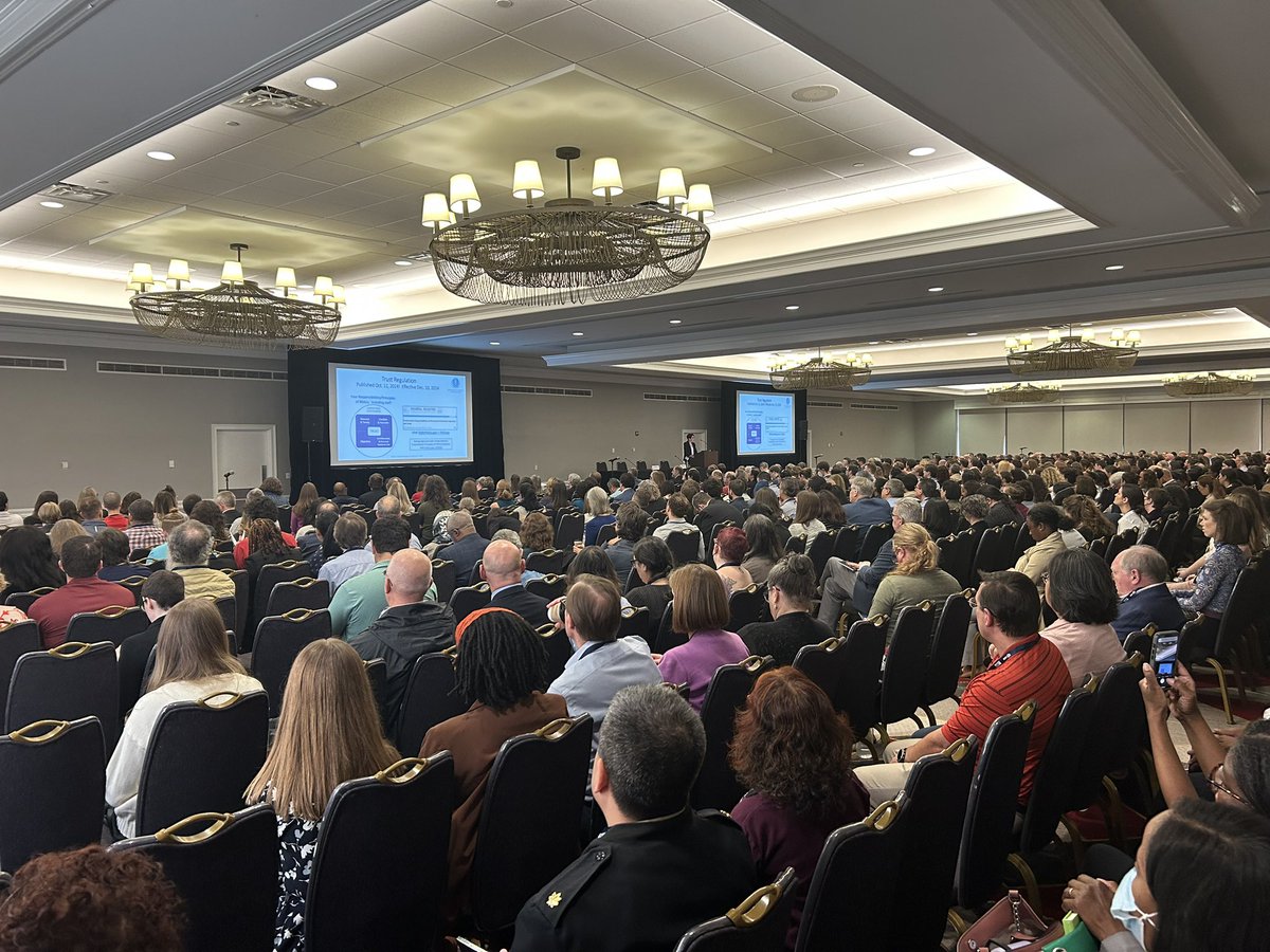 The 2024 FCSM conference is in full swing in College Park, MD. Karin Orvis gives an update on the federal statistical system during the Plenary Session. #fcsm2024