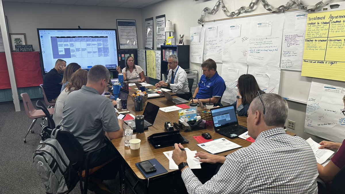 DrBinnicker's tweet photo. Exciting day of collaboration with our @LeanderHS feeder pattern principals! Focused on data-driven strategies and ways to enhance student outcomes through PLC foundational practices. #1LISD #PrincipalPLC https://t.co/g6VzioIMDP