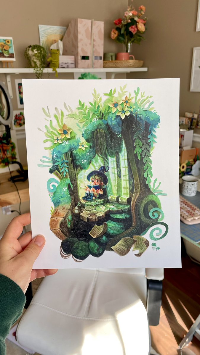 💌🎃 Online Shop OPEN🎃💌 I’m selling bookmarks, prints, and sticker sheets! 🥳🎊 poopikat.com/shop/