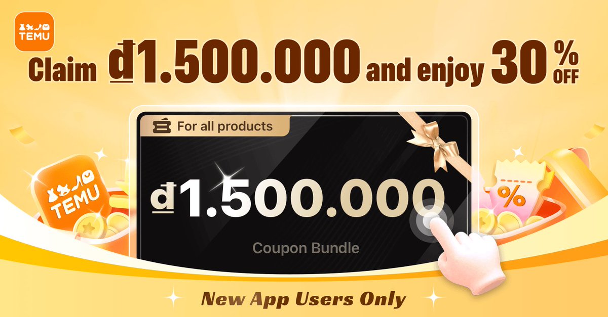 minhlongltc's tweet photo. ⭐️Click the link https://t.co/xO7nULaPuU to get 💰₫1.500.000 coupon bundle or ⭐️ Search  ach886103 on the Temu App to get 💰30% off discount !! 
Another surprise for you! Click https://t.co/devu80OafN or Search inx36882 to earn with me together🤝! https://t.co/BdaGjEJde1