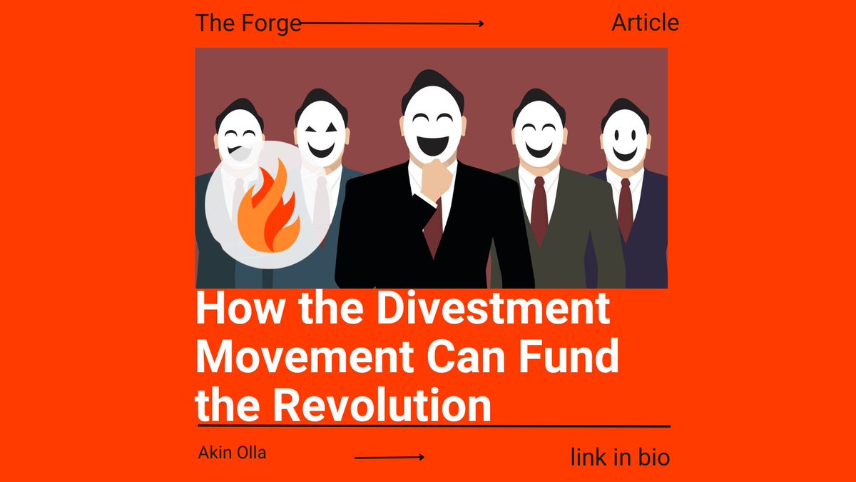 A former student organizer proposes a strategy for the divestment movement to achieve victory while fundamentally transforming the organizing landscape in the process. By Akin Olla (@ThisisRevShow)

forgeorganizing.org/article/how-di…