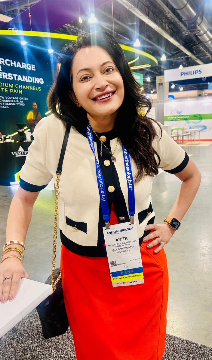 DocAnitaGupta's tweet image. Honored to be at #ASA24 #pain #health