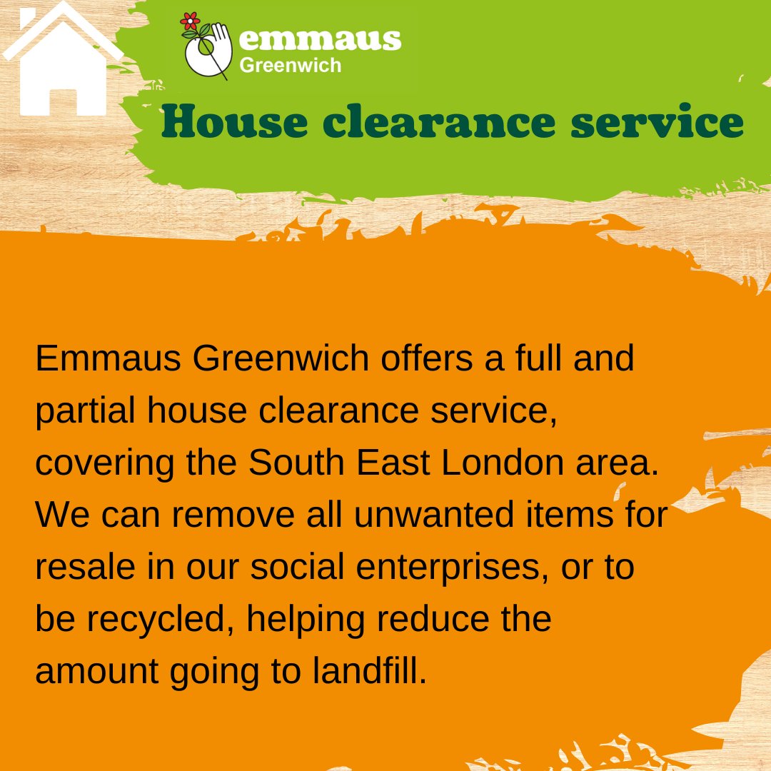 Choose us for your house clearance. Waste less: Each year, 1.6 million tonnes of furniture are thrown into UK landfills. Through our house clearance service, we recycle and resell as much as possible in our charity shops.

Get a free quote today! 020 8854 3426

#HouseClearance