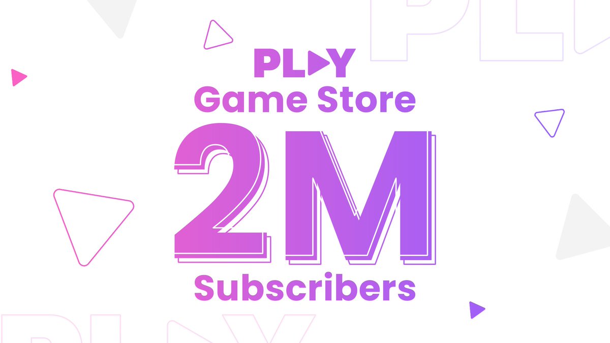 The PLAY Telegram Game Store has officially hit 2 MILLION subscribers! 🎮✨

Thank you for the incredible support—this is just the beginning! 🙌

Check out t.me/PLAY_GameStore…