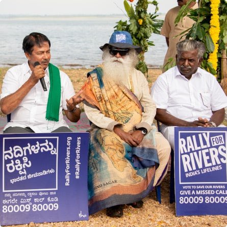 Impacts of Rally For Rivers movement initiated by <a href="/SadhguruJV/">Sadhguru</a> and <a href="/ishafoundation/">Isha Foundation</a> 

1. #RallyForRivers (RFR) Adopted As National Policy:

Based on RFR recommendations, NITI Aayog (Indian government's policy think tank) issued a National River Revitalization Advisory to all the 29