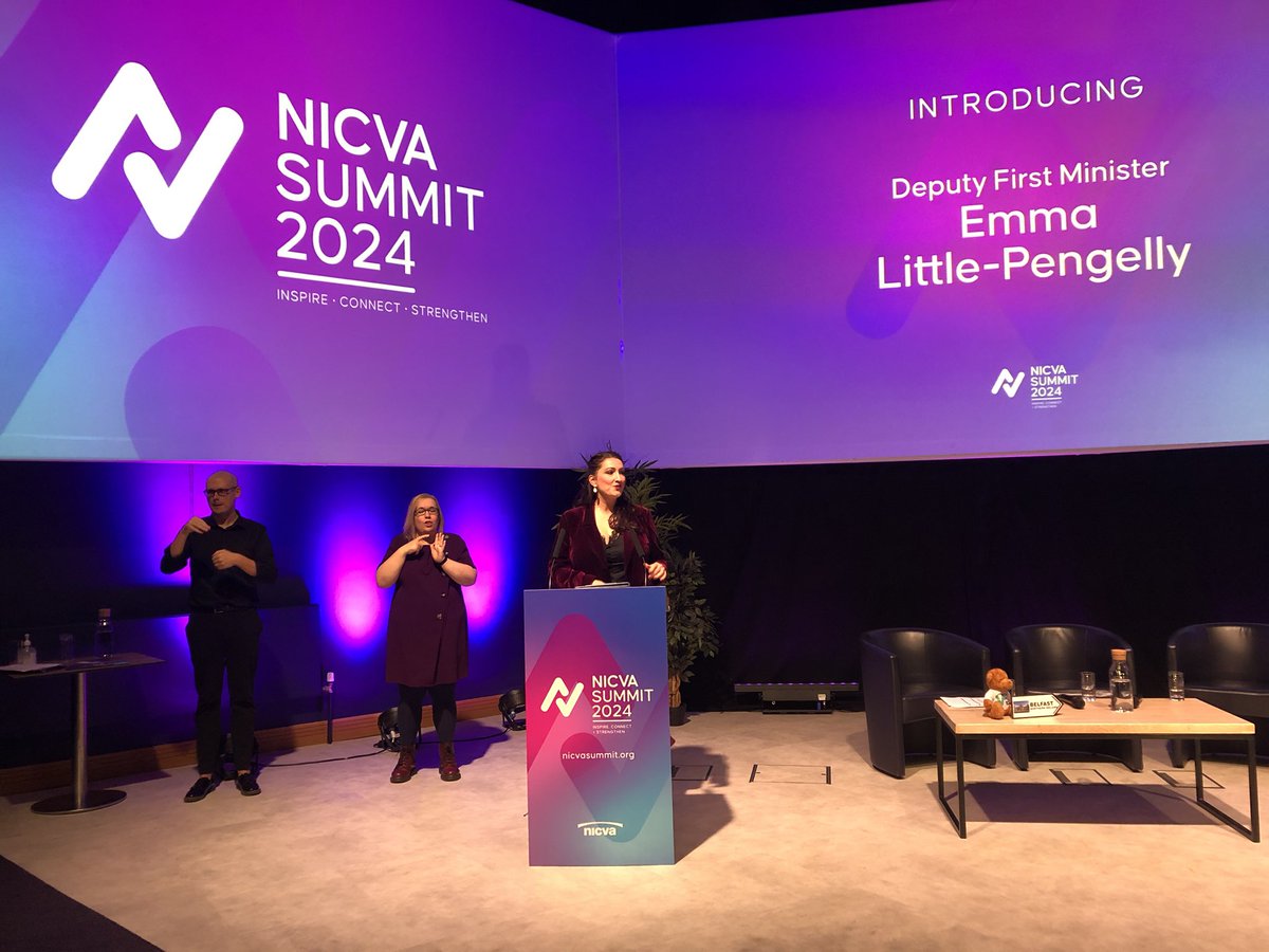 Thankful for the leadership of Celine McStravick and the role of NIVCA in creating a summit for the Community &amp; Voluntary Sector.  Collaboration is the key to community transformation! <a href="/celinemcs/">Celine McStravick</a> <a href="/NICVA/">NICVA</a>