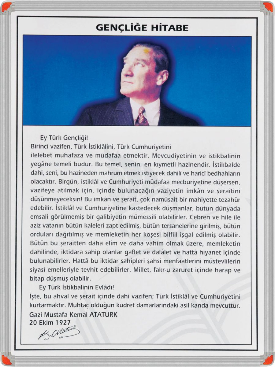 Ne mutlu Türküm diyene.