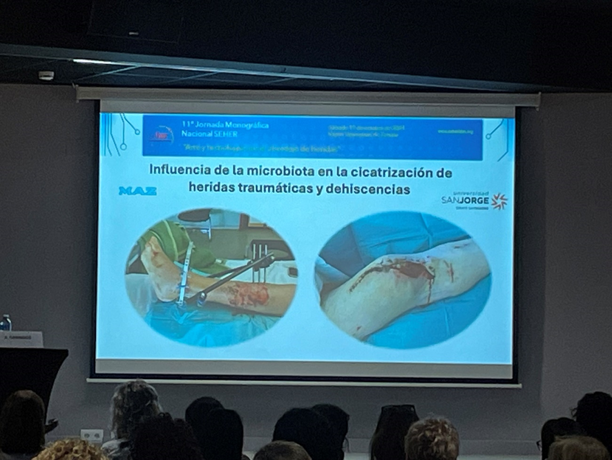 SEHERidas's tweet photo. 🔊 Tuvimos ponencias de un alto nivel científico donde se dieron a conocer las nuevas tecnologías aplicadas a las #heridas
#JORNADASEHER https://t.co/xK0gxjCURD