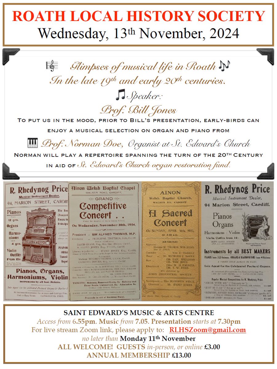 Roath Local History Society tweet media