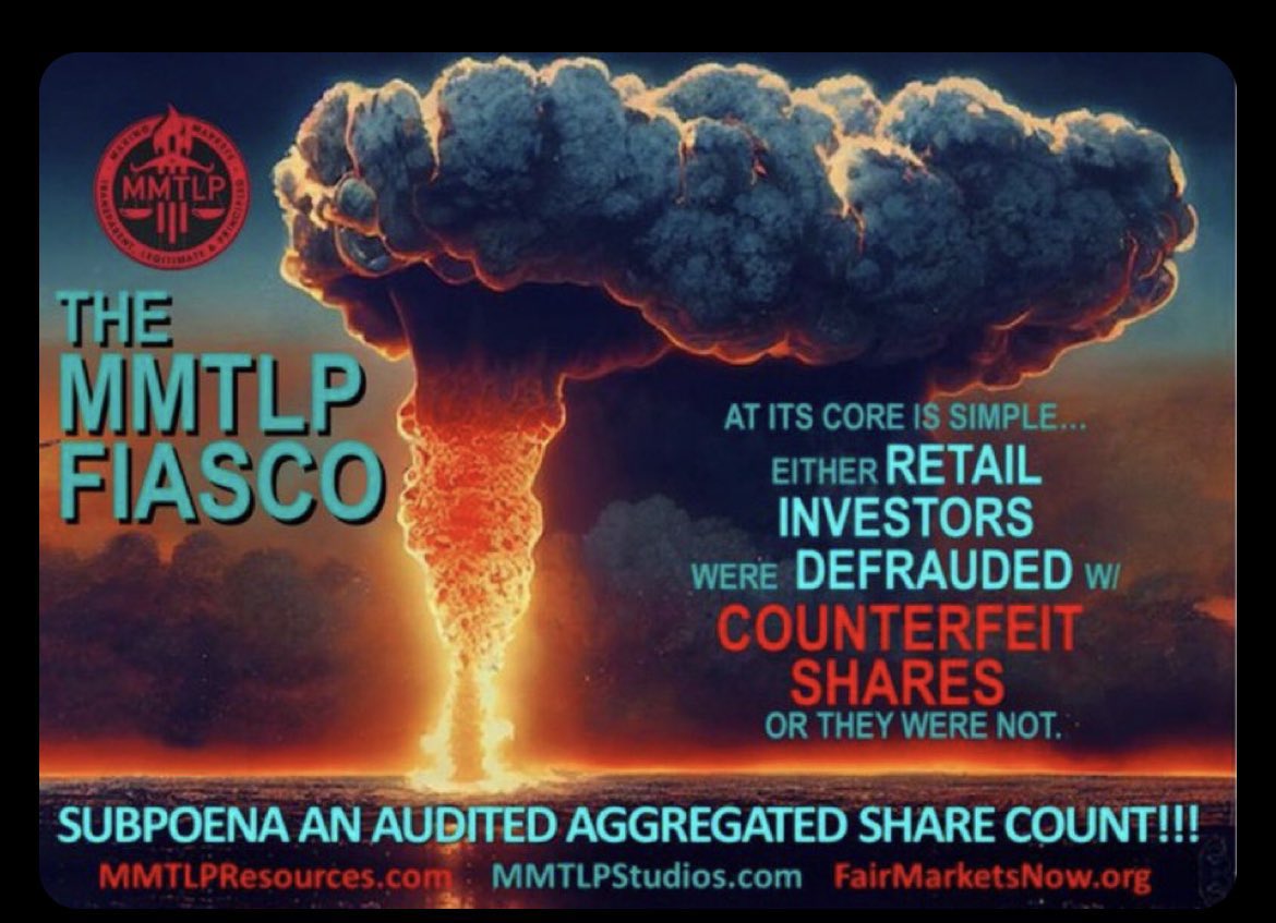 jeffcado1's tweet image. #MMTLPfiasco #FINRAfraud 
#SECcomplicit #MMTLP #WhatsTheShareCount