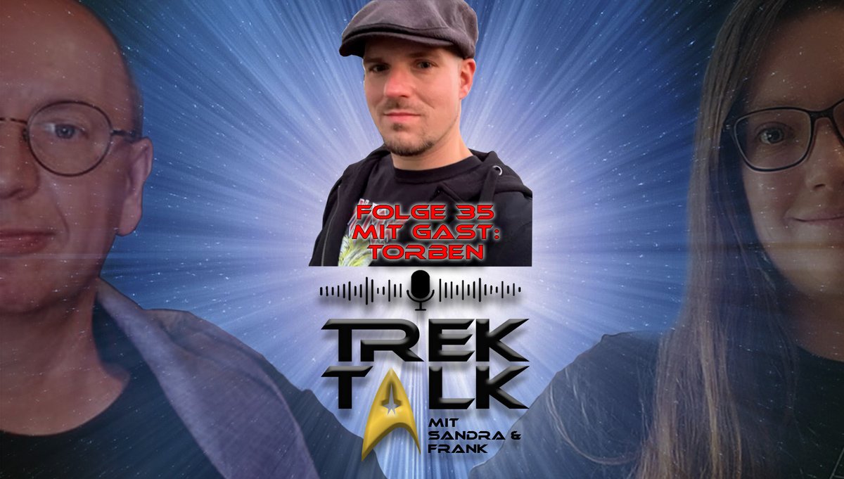 Die neue Folge Trek Talk ist da. 🖖Diesmal haben wir den symphytischen Torben zu Gast. 😊
Ihr habt bestimmt genau soviel Spaß wie wir. 😃
Der Link zur Folge: trek-talk.podigee.io/43-neue-episode
#StarTrek