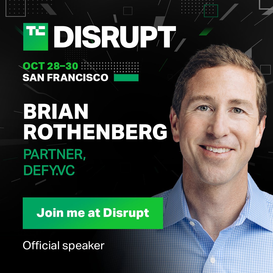 defyvc's tweet image. Counting down until @TechCrunch Disrupt!  Be sure to see @bmrothenberg and @mkhandel on both Monday and Tuesday! 

They will be doing a roundtable together "Successfully Raising Your Seed or Series A in 2024" 
#Disrupt #Techcrunch #Venture #Fundraising #SeriesSeed #SeriesA