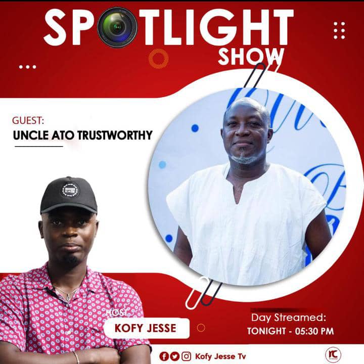 KofyJesse's tweet photo. Kindly join my conversation tonight with Legendary broadcaster Uncle At Trustworthy at 5:30pm on Youtube via Kofy Jesse Tv https://t.co/H5gHYIPyHo
