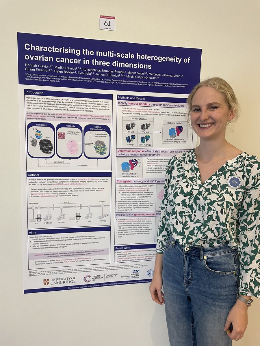 CrispinLab's tweet image. Next up, our PhD students @MarikaReinius and @hannahj_clayton attended the @CancerCoreEU Summer School in Translational Cancer Research in Portugal! It was a fantastic week of talks, workshops and discussions 🗣️

Congrats to Marika for a great talk and winning the poster prize!