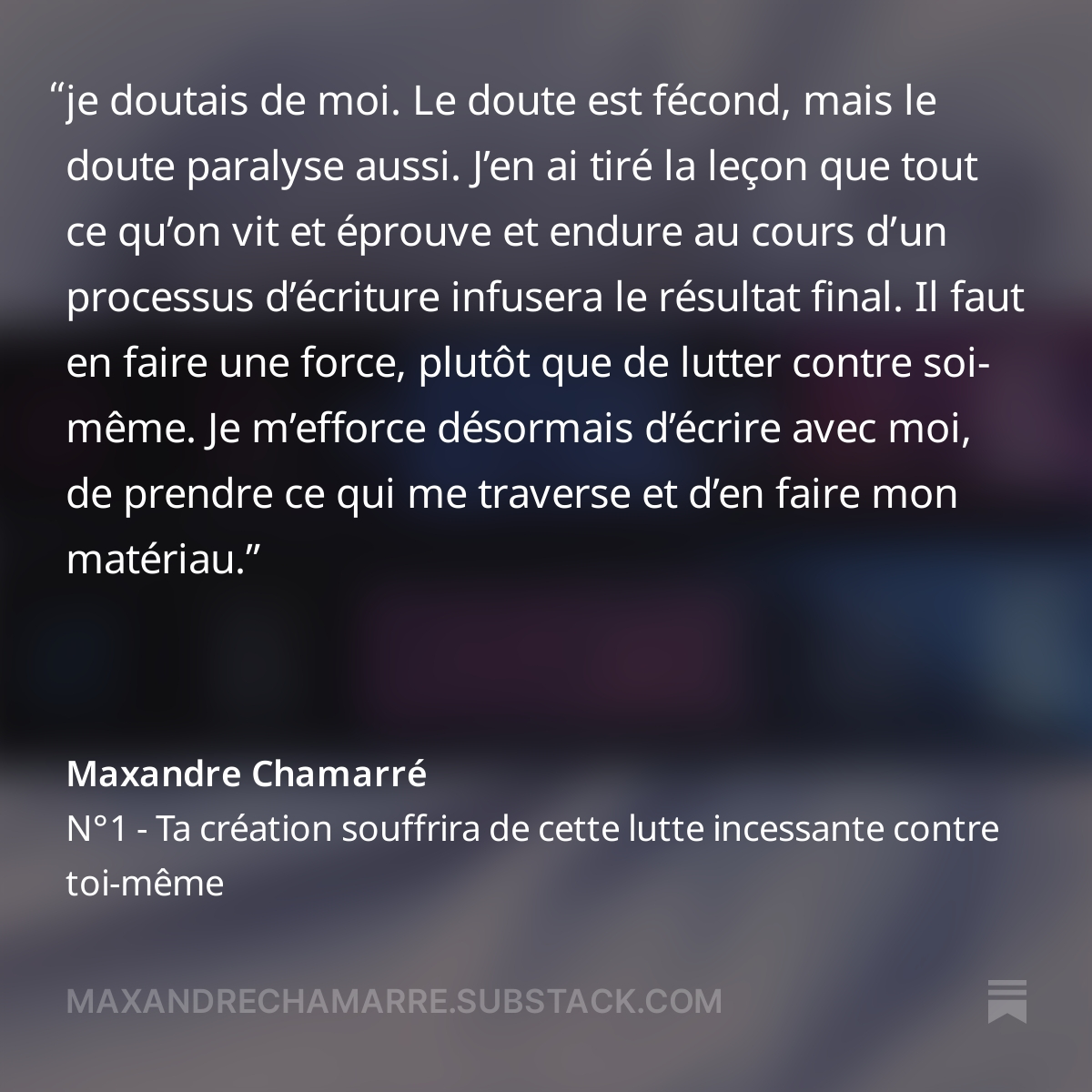 maxandrecha's tweet image. Ma première newsletter a paru hier 📇🩶open.substack.com/pub/maxandrech…