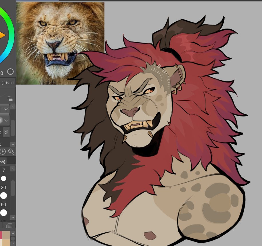 ramahuro's tweet photo. lion concept design 🦁 https://t.co/H6RSBkxuk3