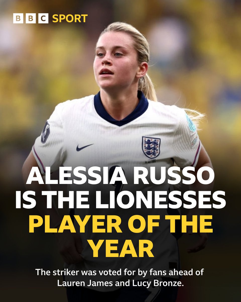 BBCSport's tweet photo. Congratulations, @alessiarusso7! 👏🏴󠁧󠁢󠁥󠁮󠁧󠁿 https://t.co/EeXgTY6NI5