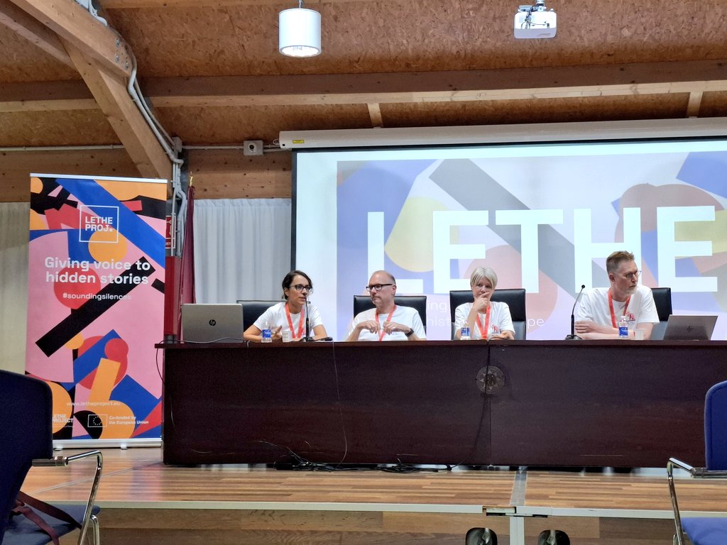 Launch <a href="/letheeu/">@LETHEeu</a> 👏🏽

Round Table in #IRAHSSE24 🙌🏽

👉🏼 Moderating Laura Arias from <a href="/eltiempolate/">Laboratorio Temporal</a> <a href="/UMU/">Universidad Murcia</a> 

Let's discover this #ErasmusPlus project 🤗

<a href="/sepiegob/">SEPIE</a> <a href="/DCU_IoE/">DCU Institute of Education</a> <a href="/aupdcs/">AUPDCS</a> <a href="/heirnet/">HEIRNET</a> <a href="/internacionalUM/">Relaciones Internacionales UMU</a>