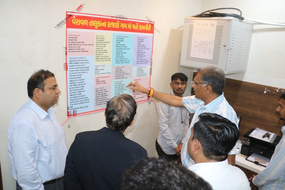 eGramGujarat (@gujaratgram) on Twitter photo Today 16th Finance commission Chairman Dr Arvind Panagariya sir & team visited Kajali Gram Panchayat of Veraval taluka (Gir somnath) & take feedback on eService Delivery for rural citizen and showed its satisfaction on eGram Centre Performance <a href="/collectorgirsom/">Collector Gir Somnath</a> <a href="/DdoGirsomnath/">District panchayat Gir Somnath</a> Today 16th Finance commission Chairman Dr Arvind Panagariya sir & team visited Kajali Gram Panchayat of Veraval taluka (Gir somnath) & take feedback on eService Delivery for rural citizen and showed its satisfaction on eGram Centre Performance <a href="/collectorgirsom/">Collector Gir Somnath</a> <a href="/DdoGirsomnath/">District panchayat Gir Somnath</a>