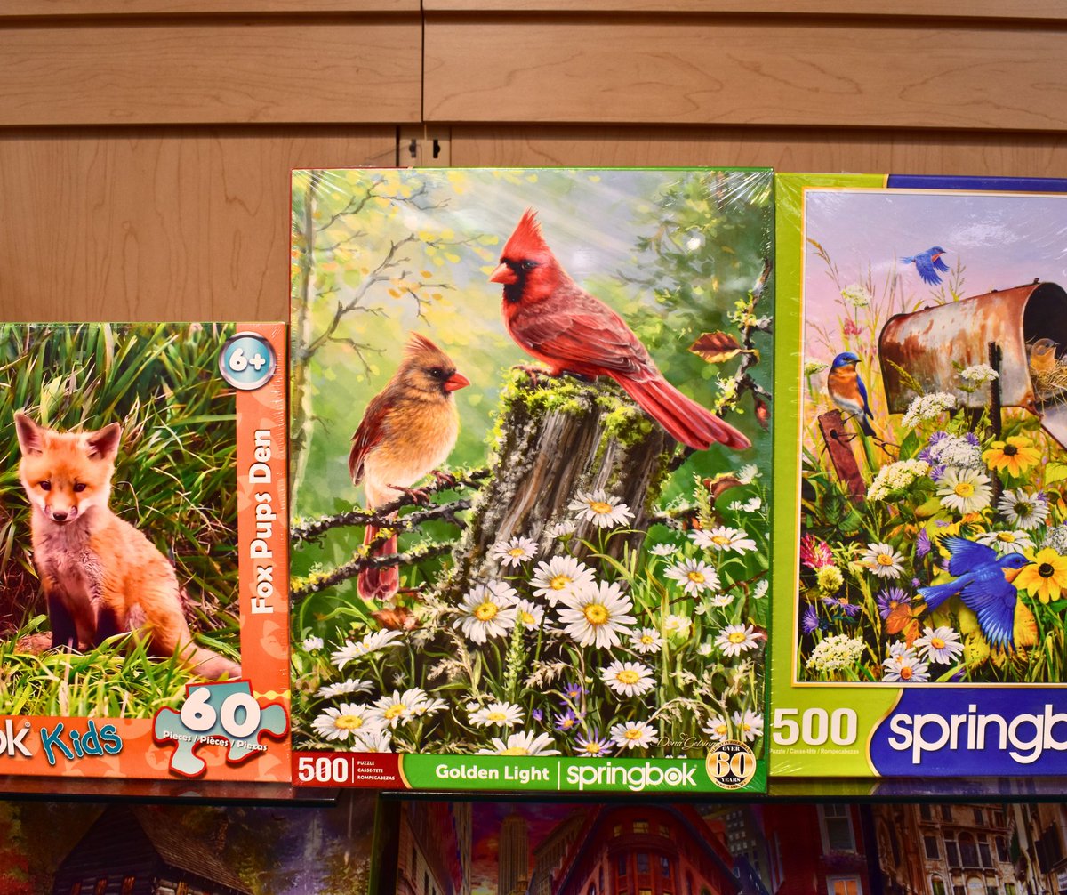FredricksHM's tweet image. Nothing beats a cozy night in with puzzles. 🍂🧩

#fredrickshallmark #springbok #puzzles #dogpuzzles #outdoorpuzzles #naturepuzzles #giftideas #games #familygamenight #cozynights #hallmark #giftshops #familypuzzles #fall #autumn #christmas
