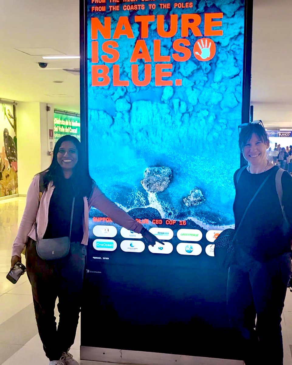 FMcMorrin's tweet photo. Excited to be in Cali, Columbia with Sivaja Nair and our partners. Can't wait to share our work! 🌊🌎 #natureIsAlsoBlue #RiseUp4theOcean https://t.co/VyElq61xnf