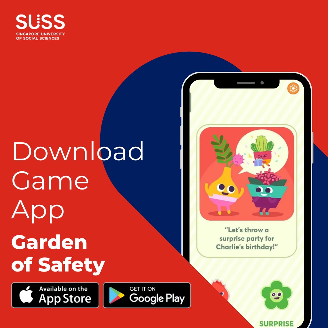 Protect our children! 🛡️ Join the SUSS and PAVE initiative. Learn how to teach kids body safety skills with our online course (suss.to/3YB2jhK) and game app (suss.to/3BVtPxu). #ChildSafety #ProtectiveBehaviours #GardenOfSafety #SUSS #PAVE