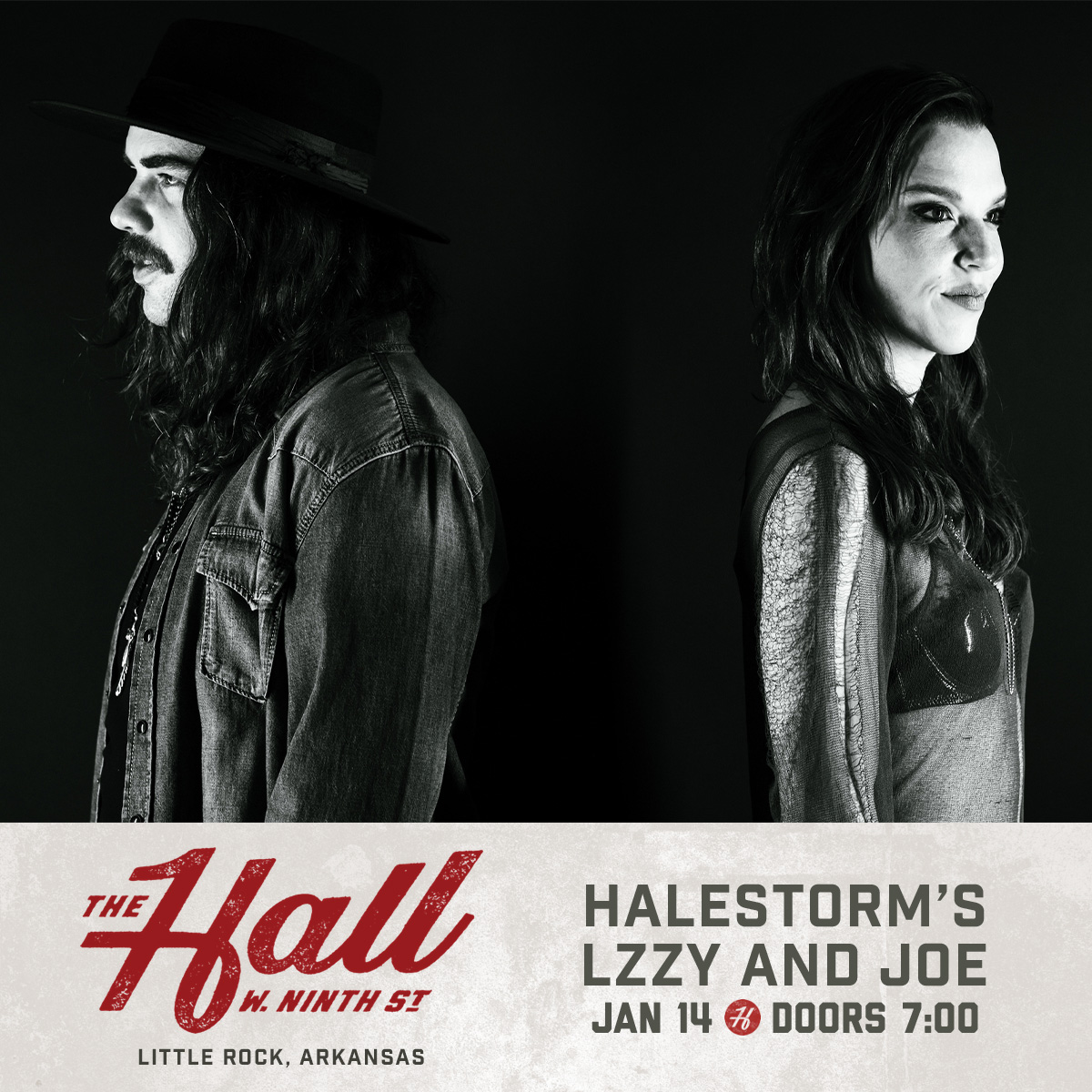 “I Get Off” on Halestorm’s music and you will too! Catch Lzzy &amp; Joe on their Living Room Sessions tour live at ours on January 14th! Get early access here ↝ bit.ly/3Oodh3z