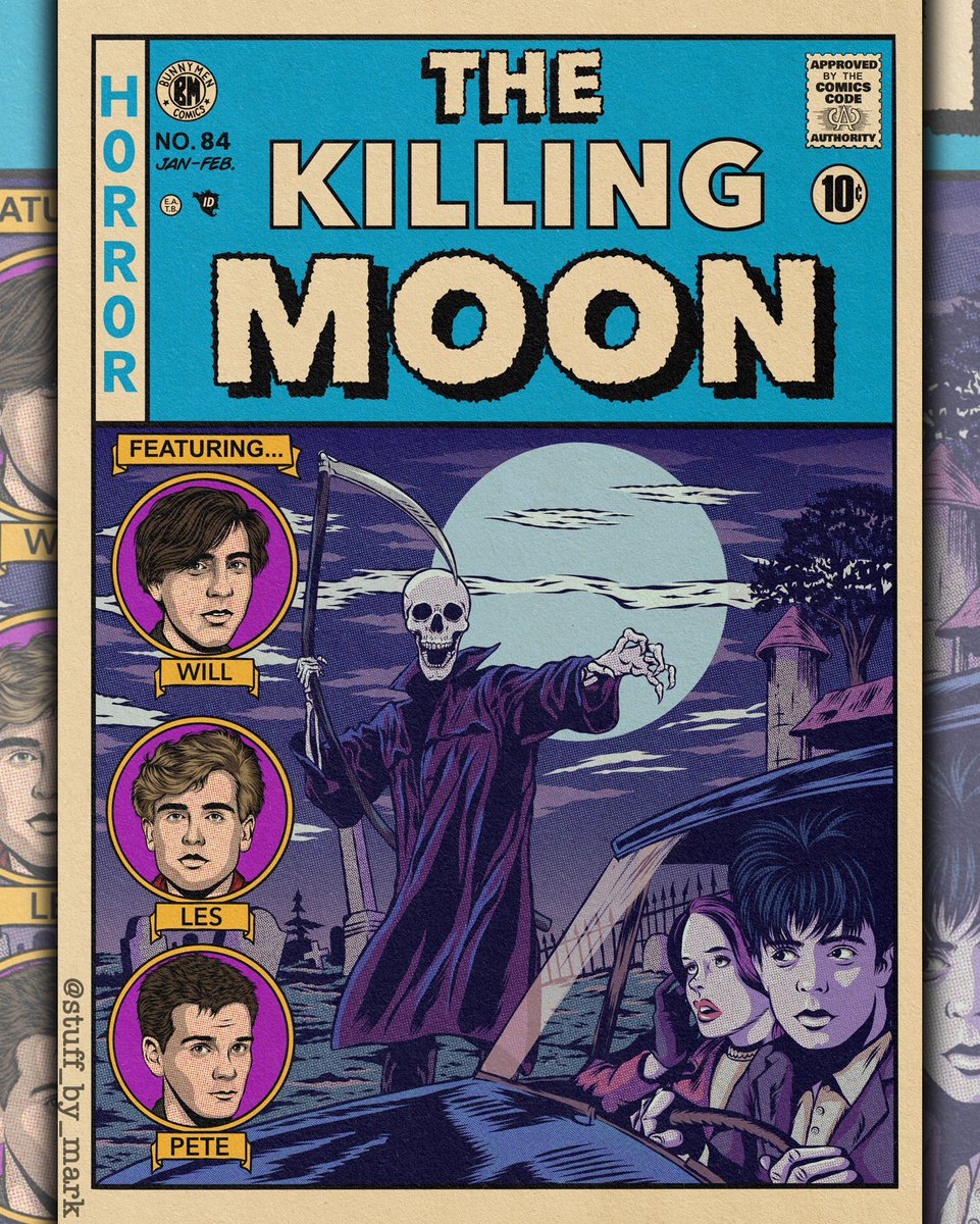 Songs re-imagined as EC Horror Comics. An ongoing series. I try and do a few new ones around this time each year. Hoping to have a couple ready by the end of the week, so until then here's an old favourite from a while back.