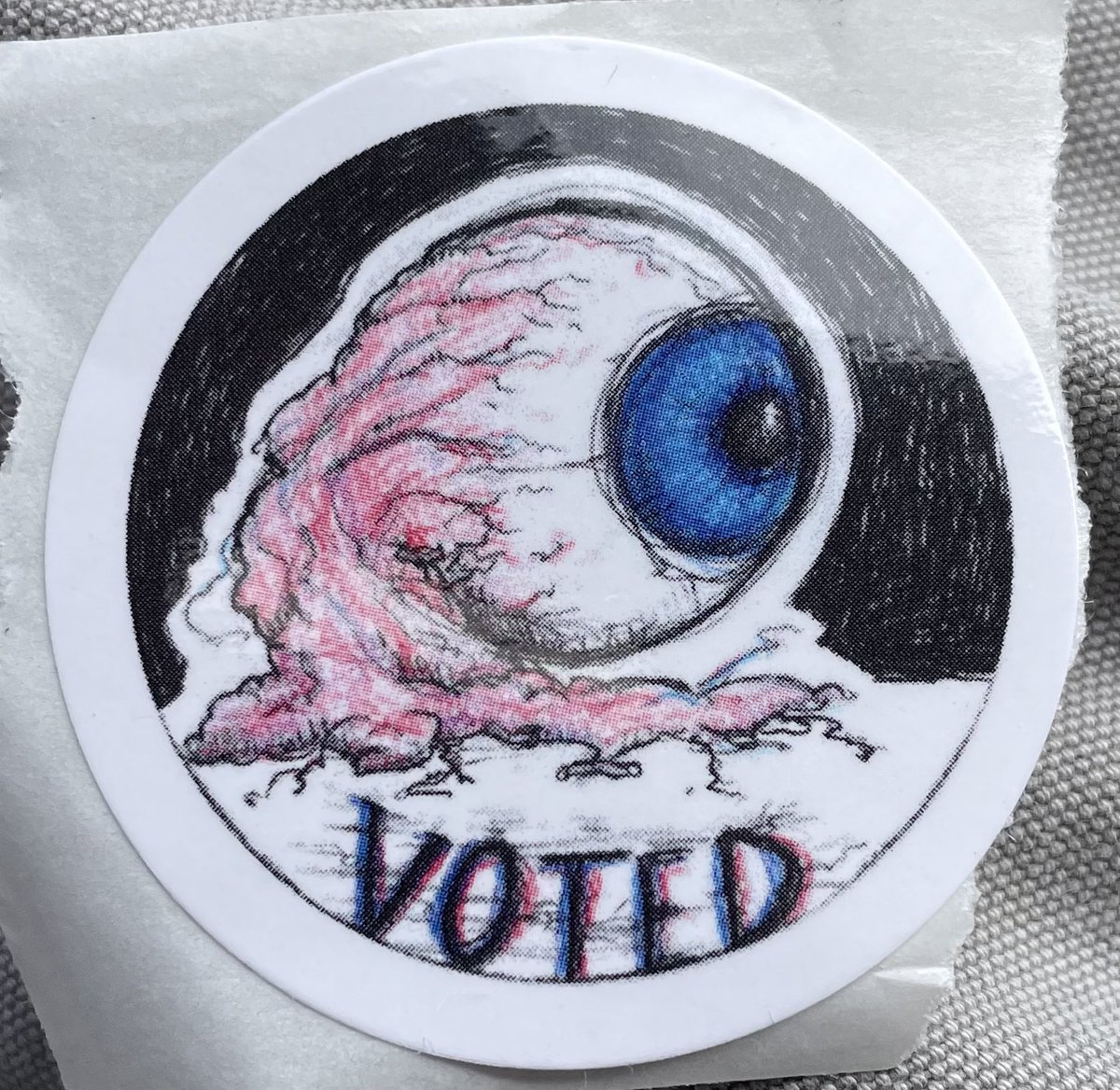 BoCo has some cool “I voted” stickers #IVoted #freedom #small-government