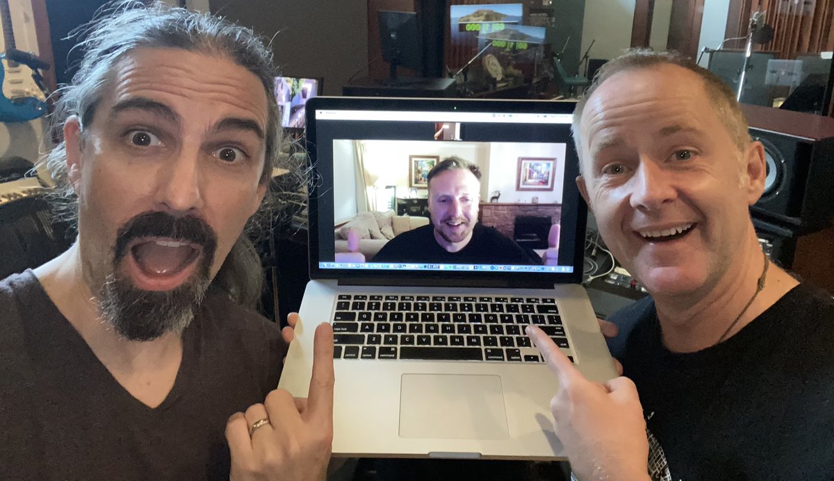 Scottish bros! I had a blast tracking the Gaelic-infused "Exiles" with <a href="/griogairmusic/">GRIOGAIR</a> and <a href="/BillyBoydActor/">Billy Boyd</a>!
#TheSingularity

For the full story, check out my blog:
bearmccreary.com/the-singularit…