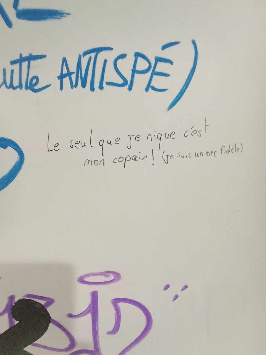 L'odeur de cette fac mdr