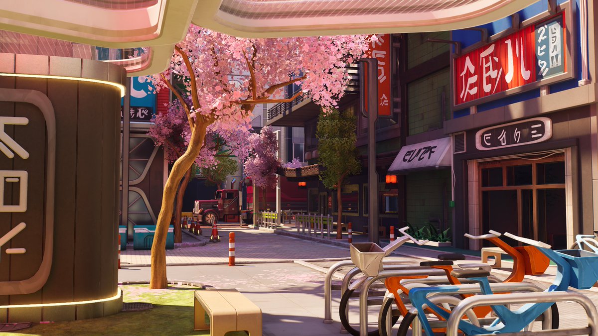 FNCreate's tweet photo. put the petal to the metal to see these marvelous views of Tokyo Gun Game by @Tusunoki_ 🌸

📷: Tusunoki https://t.co/ghIqRlYhlQ